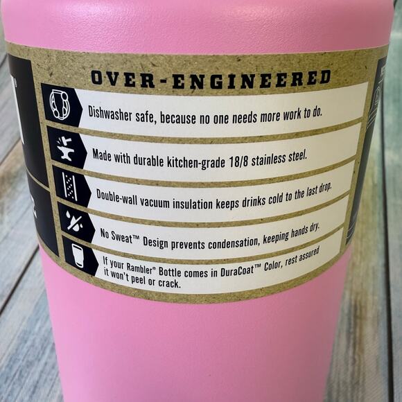 Yeti Rambler 64 OZ Bottle Power In Pink NEW Chug Cap Half Gallon Limited Edition - Picture 9 of 11